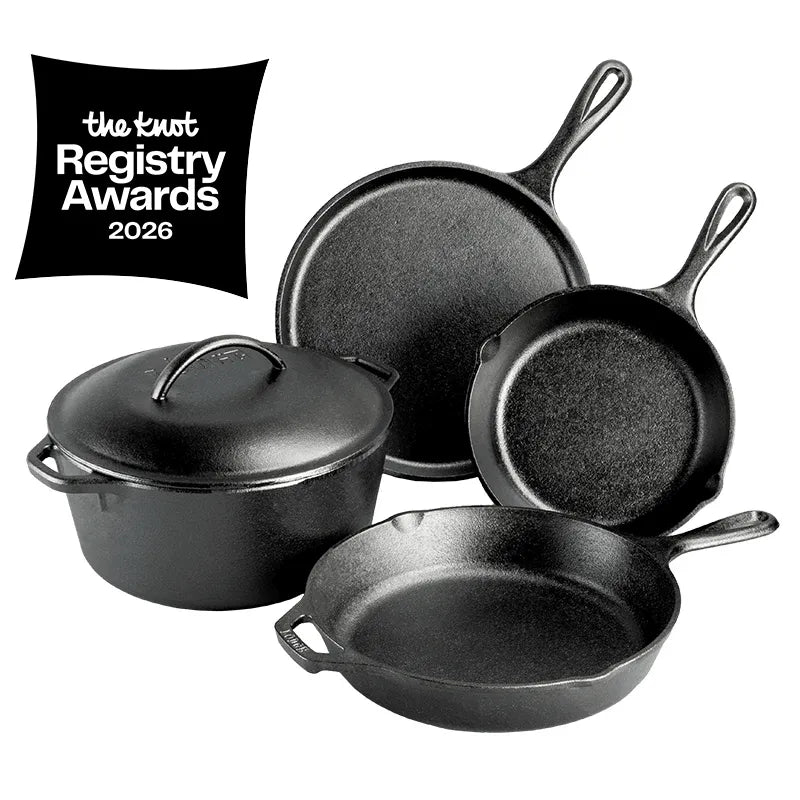 Seasoned Cast Iron 5 Piece Set